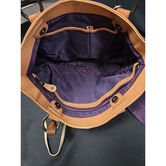 Anushka Flying Jewels Hand Painted Leather Purse Shoulder Bag Couin Phone Cards - Picture 5 of 5